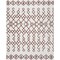 Safavieh Cedar Brook Medium Rectangle Area Rug, Ivory and Rust - 6 x 9 ft. CDR501D-6 - alternate 2